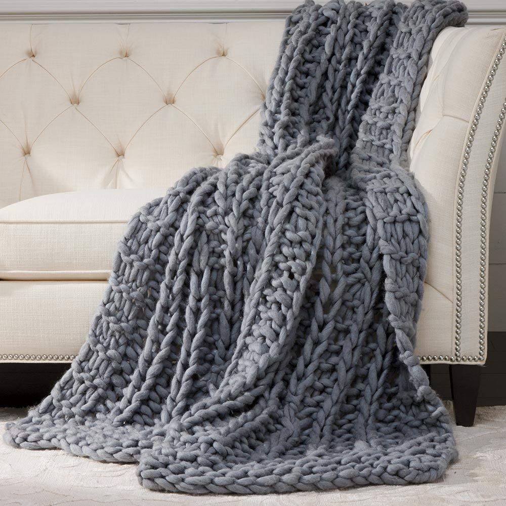 ugg chunky cable knit throw