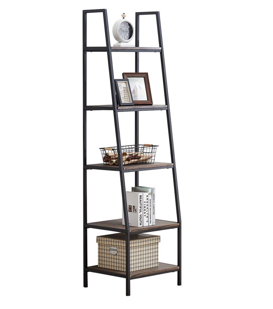 11 Narrow Bookcases, Narrow Industrial Bookcase